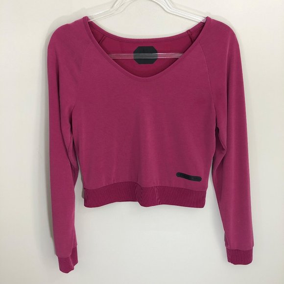 under armour crop top long sleeve